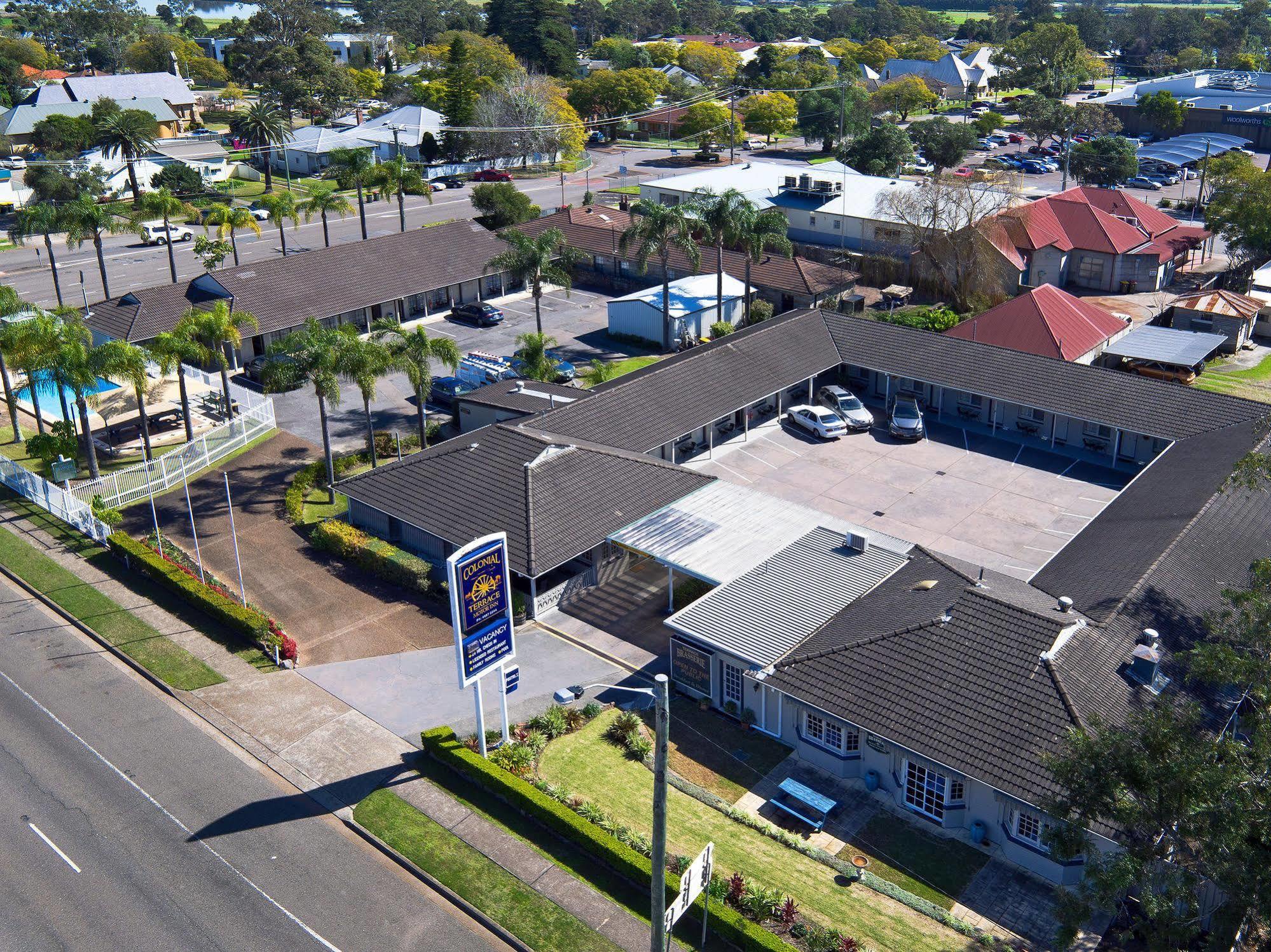 Colonial Terrace Motor Inn Raymond Terrace Eksteriør bilde